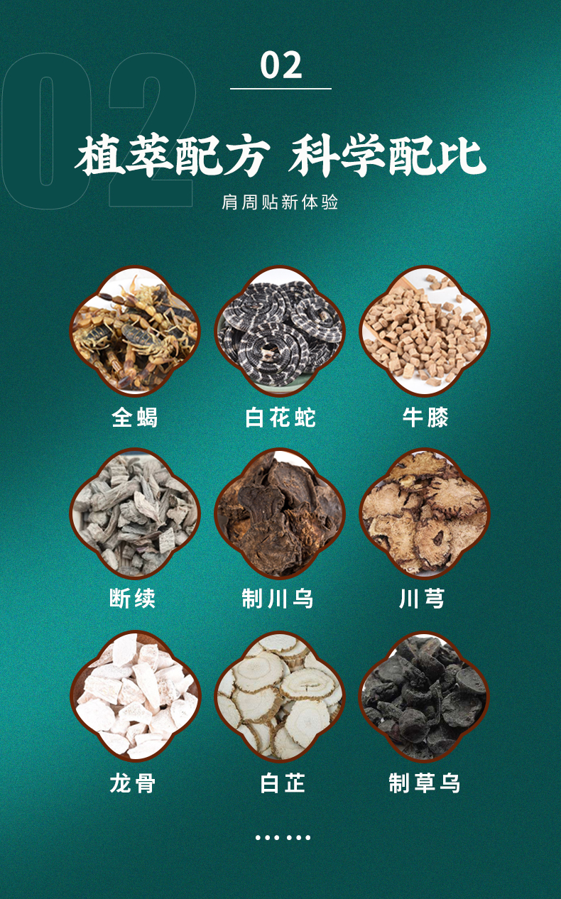 植萃配方，科學配比